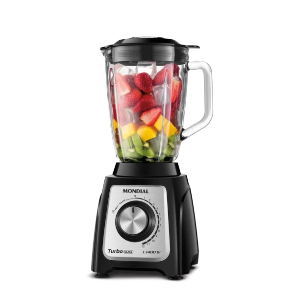 LICUADORA MONDIAL 2.2 LTS JARRA DE VIDRIO 12 VELOCIDADES + PULSAR HIELO TURBO GLASS INOX 1400W

Caracteristicas:

* 1400W de potencia
* Cuchilla con 6 láminas de acero inoxidable.
* Capacidad total de 2,2 L * Capacidad útil de 1,5 L
* Sistema de encaje rápido
* 12 velocidades , Pulsar/autolimpeza/hielo.
* Garantía 12 meses