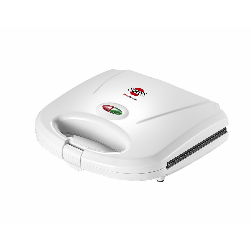 La Sandwichera Tokyo modelo MAXCRISP es el producto ideal para tener en tu cocina, es compacto y prepara tus meriendas de manera rápida y eficaz, cuenta con placas cuadradas.

Descripción
* Potencia 800W.
* Con luces indicadoras.
* Con manija y traba de seguridad.

Imágenes meramente ilustrativas. Imágenes e información sujetas a cambios sin previo aviso.
Medidas del Packaging
ALTO: 23 CM
ANCHO: 9.5 CM
LARGO: 24.5 CM
PESO: 1500 GR