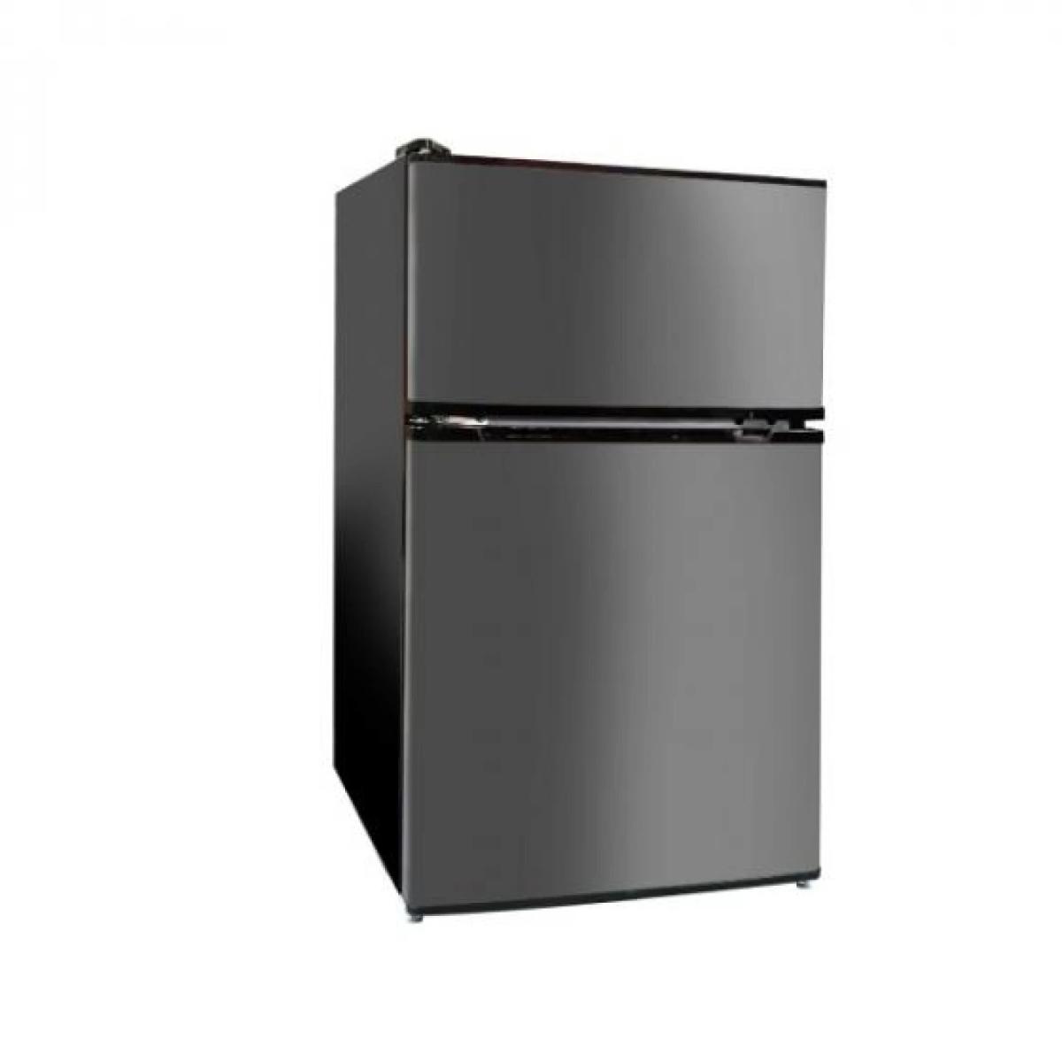 -Color Silver
-Frio Húmedo
-Clima T
-2 Puertas
-Puerta reversible
-Luz Led
-Bandeja Antiderrame
-Control de temperatura ajustable
-Vidrio templado
-Gas R600A
-Bandeja para Frutas/Verduras
-Alta Eficiencia energética

Litraje Real 87L - Freezer (Lts 26) - Refrigerador (Lts 61)

-Alto 83
-Ancho 47
-Profundidad 49,5 cm

CARACTERISTICAS
-CONTROL MECANICO DE TEMPERATURA
-Enfriamiento que evita la resequedad de tus alimentos y mantiene su frescura original.
-Capacidad Neta 87 L. (H:61/F:26), minibar 2 Puertas, Silver.