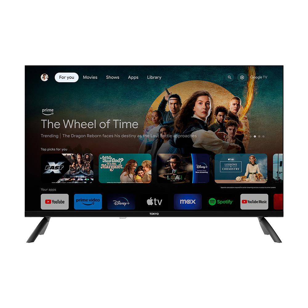 Con el televisor Tokyo Google disfruta de tus series favoritas con la mejor resolución y calidad de imagen pensada para vos.

Descripción
* Asistente de Google por voz incorporado.
* Bordes Frameless ultradelgados.
* Puertos 1 Red, 3 HDMI, 2 USB.
* Sistema Operativo Google TV.
* Chromecast incorporado.
* Resolución UHD 4K.
* Bluetooth.
* WiFi.

Imágenes meramente ilustrativas. Imágenes e información sujetas a cambios sin previo aviso.

Medidas del Packaging
ANCHO	155 CM
ALTO	15 CM
LARGO	95 CM
PESO	22000 GR