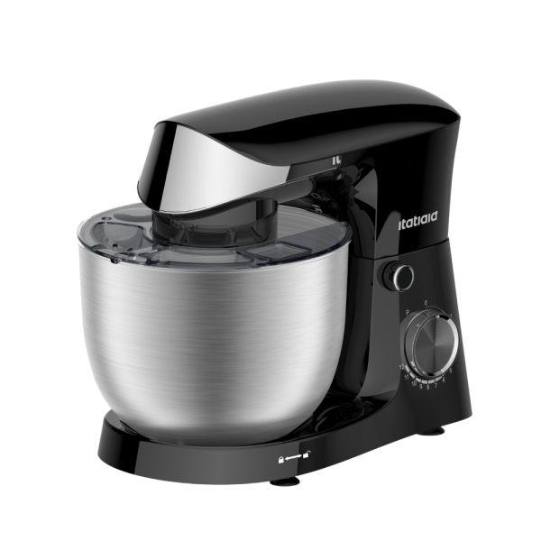 Caracteristicas:

- 1000W de potencia
- 12 Velocidades
- Bol en acero inox de 4.5L de capacidad
- Tapa antirespingo
- 3 tipos de batidores para masas leve, media y  pesada