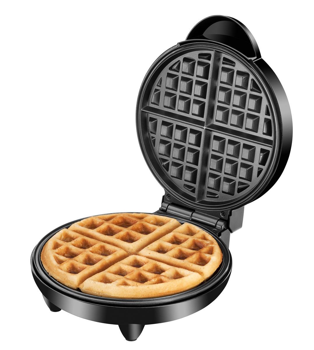 - Modelo GW-01
- Prepare 4 wafles
- Recubrimiento antiadherente
- Manija fría
- Control de temperatura
- Lámparas piloto.

Con Waffle Maker Mondial, se hizo más fácil hacer sus gofres, con 1200 W de potencia, revestimiento antiadherente que evita que la masa se pegue a la placa, además de facilitar la limpieza, el mango frío para su seguridad y protección durante la preparación, control de temperatura lo que garantiza la temperatura ideal para hornear gofres de una manera más fácil y rápida, lo que garantiza mejores resultados, además de ser fácil de almacenar, ya que el producto permite el almacenamiento vertical y tiene un cable que le permite ajustar la longitud del cable. También puede contar con las lámparas piloto que indican el funcionamiento del dispositivo y puede preparar hasta 4 gofres más crujientes y sabrosos.