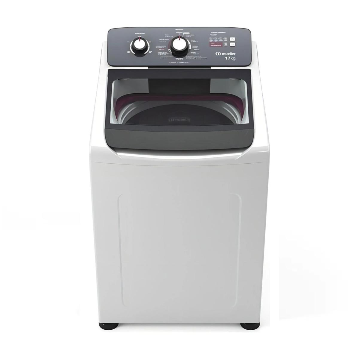 Lavarropa Automático Mueller Mla17 17KG Blanco

La lavadora automática Mueller MLA17ABB5E es la aliada perfecta para facilitar tu rutina. Con su gran capacidad de 17 kg, puedes lavar desde ropa diaria hasta edredones sin esfuerzo. Su diseño de carga frontal optimiza el espacio y hace más cómoda su utilización. Con 11 programas de lavado, se adapta a todo tipo de prendas, cuidando hasta las más delicadas. Además, su potente centrifugado deja la ropa con menos humedad, reduciendo el tiempo de secado. Gracias a sus niveles de agua ajustables, ahorras recursos sin sacrificar rendimiento. ¡Eficiencia, comodidad y cuidado en un solo equipo!

Características Técnicas

- Capacidad 17 Kg.
- Lavado automático.
- 11 Programas de lavado.
- 5 Niveles de agua. 
- Funciones como Ultracentrifugación.
- Programas de doble aclarado para lavado de edredón y cama/baño.