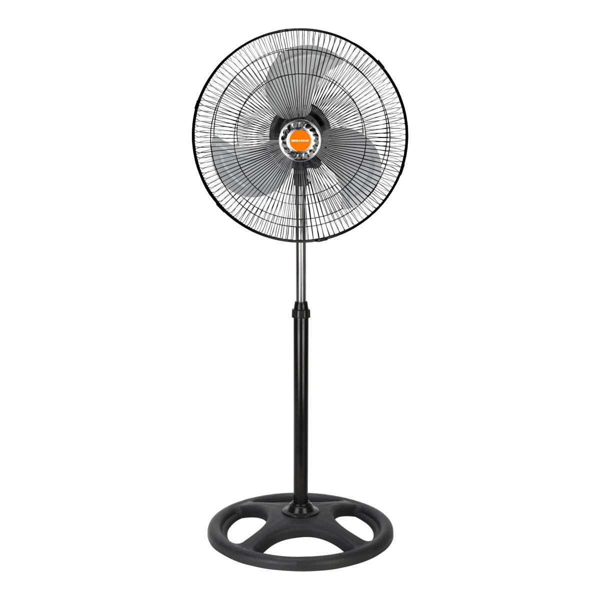 Tamaño: 18"
3 Velocidades
Altura ajustable
Rejillas con pintura antióxido
Base estable antideslizante
Voltaje: 220V 50/60Hz
Potencia: 75W