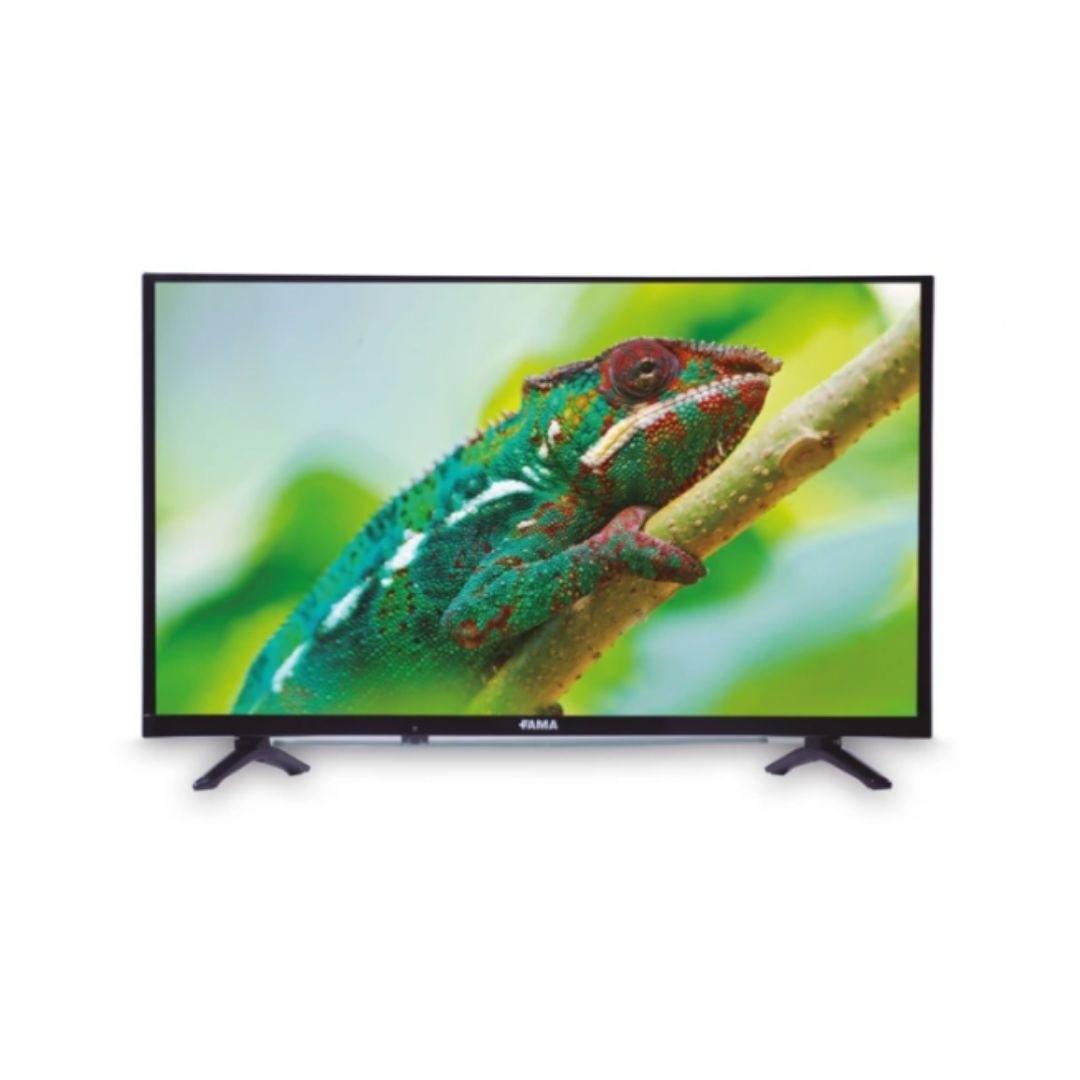La TV Fama LED 43" TVF-43EL1 Smart es ideal para quienes buscan calidad visual y funcionalidad en su entretenimiento en casa. Su pantalla Full HD y tecnología LED brindan imágenes nítidas y colores vivos que garantizan una experiencia visual impactante. Con un diseño moderno que Se integra en cualquier espacio, incorpora conectividad Wi-Fi para acceder a servicios de streaming y múltiples puertos HDMI y USB que permiten conectar dispositivos adicionales Perfecta para disfrutar de tus contenidos favoritos en una pantalla de 43 pulgadas optimizada.

ACCESORIOS: CONTROL REMOTO, MANUAL DE USUARIO
ALIMENTACION: 100-240V, 50/60Hz
COLOR: NEGRO
COMPATIBILIDAD: APLICACIONES Y SERVICIOS DE STREAMING
CONECTIVIDAD: WI-FI, HDMI, USB, SALIDA DE AUDIO
DIMENSIONES: APROX. 97X63X22CM
PESO: APROX. 8 KG (CON PEANA)
RESOLUCION: FULL HD (1920 X 1080 PÍXELES)
SISTEMA OPERATIVO: SMART TV
SONIDO: SISTEMA DE SONIDO ESTÉREO
TAMANO DE LA PANTALLA: 43 PULGADAS
TIPO DE PANTALLA: LED