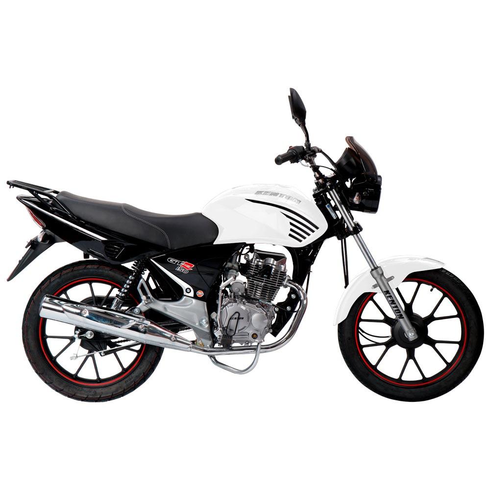 MOTO KENTON GTR 150 SE NEGRO

Marca	KENTON
Tipo de Producto	MOTOCICLETA
Tipo de Motor	MOTOR OHV 150CC CON DISTRIBUCIÓN A VARILLA, 4 TIEMPOS, MONO CILÍNDRICO, REFRIGERADO POR AIRE.
Tipo de cambio en caja	MECÁNICA
Alimentación	CARBURADOR
Neumático Delantero	2.75-18
Neumático Trasero	90/90-18
Tipo de Moto	UTILITARIA
Cilindrada	150 CC