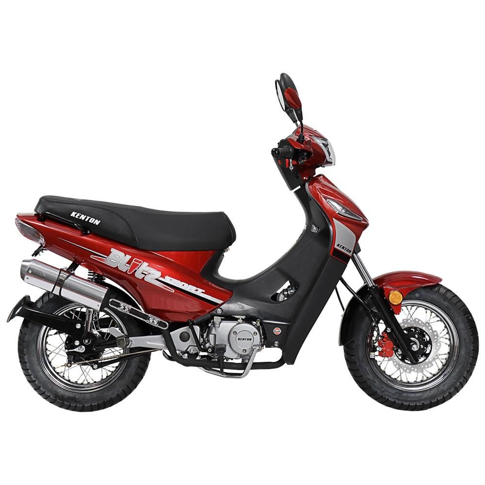 Marca: KENTON
Tipo de Producto: MOTOCICLETA
Tipo de Motor: MOTOR OHV 125CC CON DISTRIBUCIÓN A CADENA
Tipo de cambio en caja: SEMI AUTOMÁTICA
Alimentación: CARBURADOR
Neumático Delantero: 110/90-13
Neumático Trasero: 110/90-13
Tipo de Moto: CUB/MOTONETA
Cilindrada: 125 CC
Altura de Asiento: 790 MM
Freno delantero: DISCO
Freno trasero: TAMBOR
Potencia: 8.8 HP
Volumen Tanque de Combustible: 4 LITROS
Volumen Tanque de Aceite: 1 LITRO
Tipo de Combustible: NAFTA
Sistema de arranque: ELÉCTRICO/PEDAL
Ancho: 680 MM
Largo: 1850 MM
Altura: 1120 MM