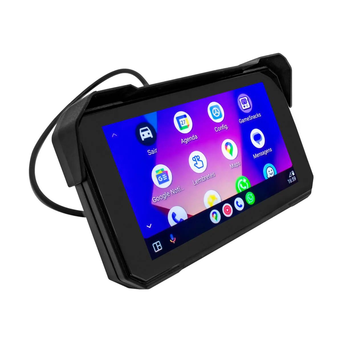 Central Multimidia De Moto Adak Carplay Android Auto

El centro multimedia para motocicleta Adak Wireless CarPlay Android Auto, modelo PLAY-IMT-05, es la solución ideal para quienes buscan modernidad y practicidad al conducir. Con una pantalla de 5 pulgadas, ofrece una interfaz intuitiva y fácil de usar, que permite un acceso rápido a sus funciones favoritas mientras conduce.

NAVEGACIÓN PARA MOTOCICLETA:
PROCESADOR F133,
MEMORIA INTERNA DE 128 MB,
BLUETOOTH: 64 MB DE RAM,
WIFI: CARPLAY INALÁMBRICO, ANDROID AUTO
RESISTENTE AL AGUA IPX8
CAMBIO DE TEMA
AJUSTE DE ILUMINACIÓN
CON SOPORTE.

Este dispositivo garantiza una conectividad y navegación precisas, haciendo que sus viajes sean más seguros y placenteros. La tecnología táctil proporciona una experiencia interactiva, permitiéndole controlar su música y aplicaciones con solo un toque.

El diseño compacto se adapta perfectamente al espacio de su motocicleta, sin comprometer la estética. La línea ADAK PLAYIMOTA es reconocida por su calidad e innovación, ofreciendo productos que satisfacen las necesidades de los motociclistas modernos.