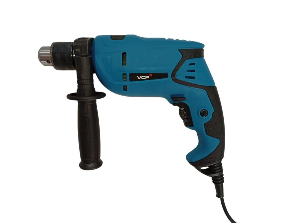 Taladro Percutor 13mm 710W.
VCP VCH000022Z.
Características del Taladro Percutor VCP VCH000022Z:
- Potencia de motor: 710W
- Voltaje / Frecuencia: 220V – 50HZ
- Velocidad sin carga: 0-2800 rpm / min
- Capacidad de mandril: 13mm
- Unidad N.W: 1,9kg
- Perforación madera: 25mm
- Perforación acero: 10mm
- Perforación concreto: 13mm