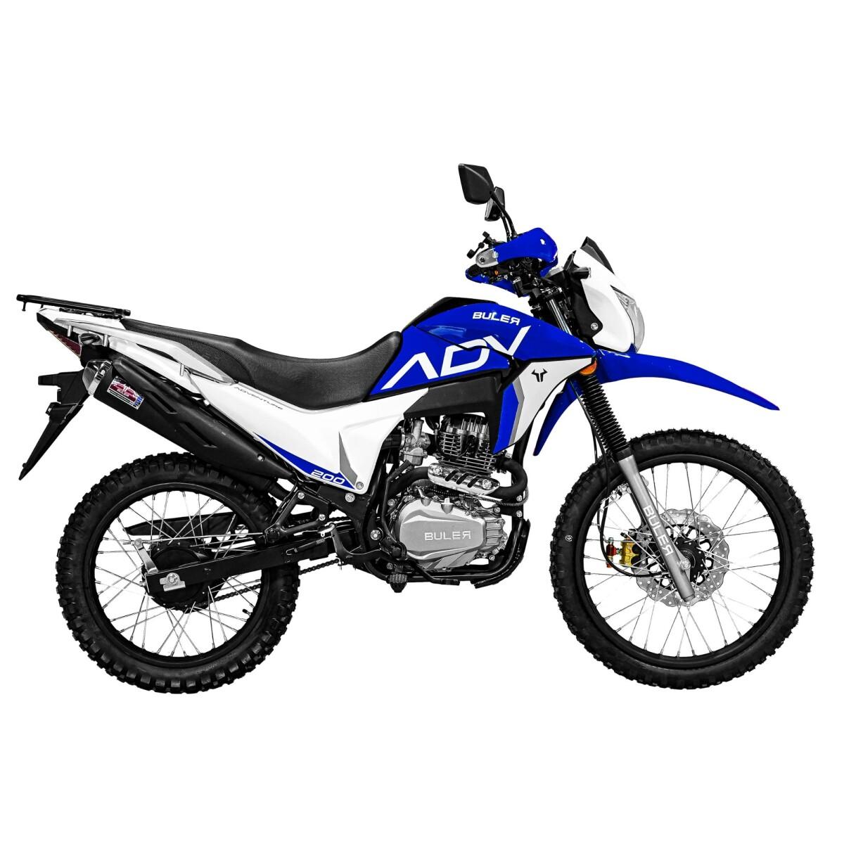 MOTOCICLETA BULER TRAIL ADV 200CC CHASIS: 9PPA6D5E8TSB00230 CHAPA: 087ABZA COLOR: ROJO