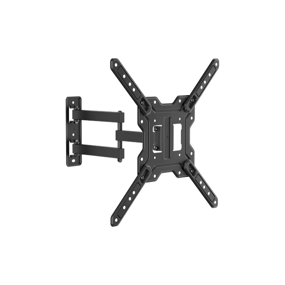 SOPORTE PARA TV TRIARTIC 23" A 55"

Optimizá tu espacio y disfrutá de una mejor visualización con el Soporte para TV FTX 772, diseñado para ofrecer resistencia, versatilidad y confort.

Compatible con pantallas de 23” a 65” y con capacidad de hasta 30 kg, este soporte de acero garantiza una instalación firme y segura. Además, es apto para monitores curvos, adaptándose a diferentes tipos de pantallas.

Gracias a sus ajustes de inclinación (+5° a -10°) y giro (+90° a -90°), podés encontrar el ángulo perfecto para una experiencia visual más cómoda en cualquier ambiente. Su compatibilidad con VESA hasta 400 x 400 asegura una instalación sencilla y versátil.