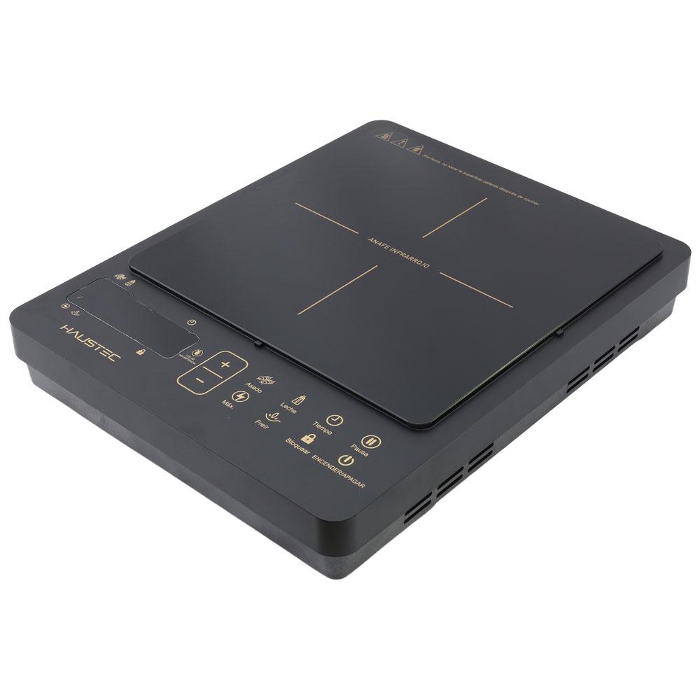 ANAFE VITRO HAUSTEC 8 POT 4 PROG

ANAFE VITROCERÁMICA HAUSTEC 8 POTENCIAS 4 PROGRAMAS 1 HORNALLA anafe de HAUSTEC. Entre sus puntos fuertes se destaca control táctil, pantalla led digital de 4 dígitos, 8 niveles de potencia/temperatura ajustables, placa de cocción: placa de vidrio negro, compatible con cualquier olla, protección contra sobrecalentamiento/sobretensión, temporizador de 3 horas, incluye olla de 260 g.

ANAFE VITROCERÁMICA HAUSTEC 8 POTENCIAS 4 PROGRAMAS 1 HORNALLA propone una alternativa versátil pensada para un uso cotidiano eficiente. Entre sus puntos fuertes se destaca control táctil, pantalla led digital de 4 dígitos, 8 niveles de potencia/temperatura ajustables,placa de cocción: placa de vidrio negro,compatible con cualquier olla, protección contra sobrecalentamiento/sobretensión,temporizador de 3 horas, incluye olla de 260 g. A nivel de especificaciones, integra capacidad de 2000 w. Su terminación en negro complementa distintos estilos de ambiente.

Información adicional
Características	
4 Programas predefinidos: Leche, asado, freir, potencia al máximo. Prepara deliciosos alimentos con toques simples, 8 niveles de potencia/temperatura ajustables, Compatible con cualquier olla, CONTROL TÁCTIL, PANTALLA LED DIGITAL DE 4 DÍGITOS, 8 NIVELES DE POTENCIA TEMPERATURA AJUSTABLES, PLACA DE COCCIÓN. PLACA DE VIDRIO NEGRO, COMPATIBLE CON CUALQUIER OLLA, Giftbox – Presentación Premium de Regalo: Caja tipo regalo, elegante y moderna, convierte al producto en la opción ideal para obsequiar, Olla de 260 g de regalo incluída, Protección contra sobrecalentamiento/sobretensión

Color: NEGRO

Capacidad: 2000 W

Modelo: HAANAFVI-1HSN

Cantidad de hornallas: 1 HORNALLA

Tipo de funcionamiento: ELÉCTRICO INFRARROJO

Tamaño: 310 x 155 x 385

Voltaje: 220 V / 50 Hz