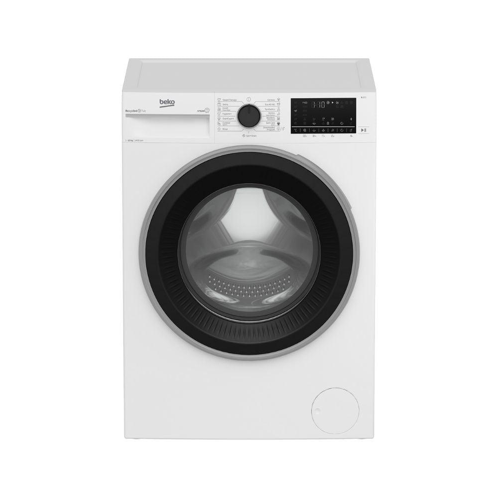 LAVARROPAS BEKO B3WFT5124111W 12KG

El lavarropas BEKO B3WFT5124111W de 12¿kg ofrece alto rendimiento, eficiencia energética y tecnología avanzada para un lavado profundo y cuidadoso. Ideal para familias, cuenta con múltiples programas adaptados a distintos tipos de ropa, motor ProSmart Inverter silencioso y diseño moderno. Su gran capacidad permite menos cargas y más comodidad, optimizando tiempo y recursos. Una opción confiable y duradera para el cuidado diario de tus prendas.

Alto: 84 CM
Ancho: 60 CM
Capacidad: 12 KG
Color: BLANCO
Peso: APROX 76 KG
Profundidad: 67 CM
Tecnologia: STEAMCURE
Tipo de carga: FRONTAL
Tipo de motor: PROSMART INVERTER
Velocidad de centrifugado: HASTA 1.400 RPM