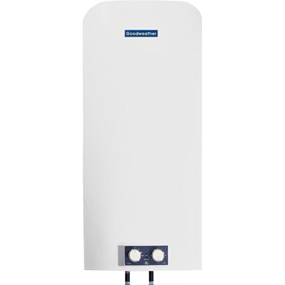 TERMOCALEFON GOODWEATHER GW-80D 80LTS
- Ofrece: Funcionamiento eficiente y confiable
- Posición de instalación: Vertical/Horizontal
- Termostato: Ajustable
- Potencia: 2000 W
- Capacidad: 80 litros