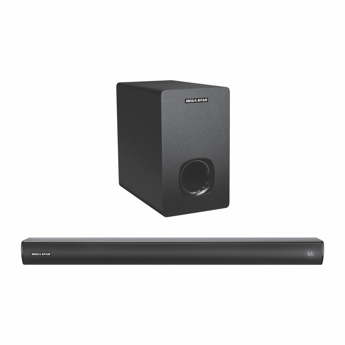 BARRA DE SONIDO MEGASTAR DE 2.1/60W - SB001BT