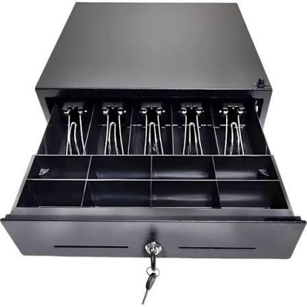 CAJA REGISTRADORA DE METAL SPEED P/DINERO 5/DIV NG