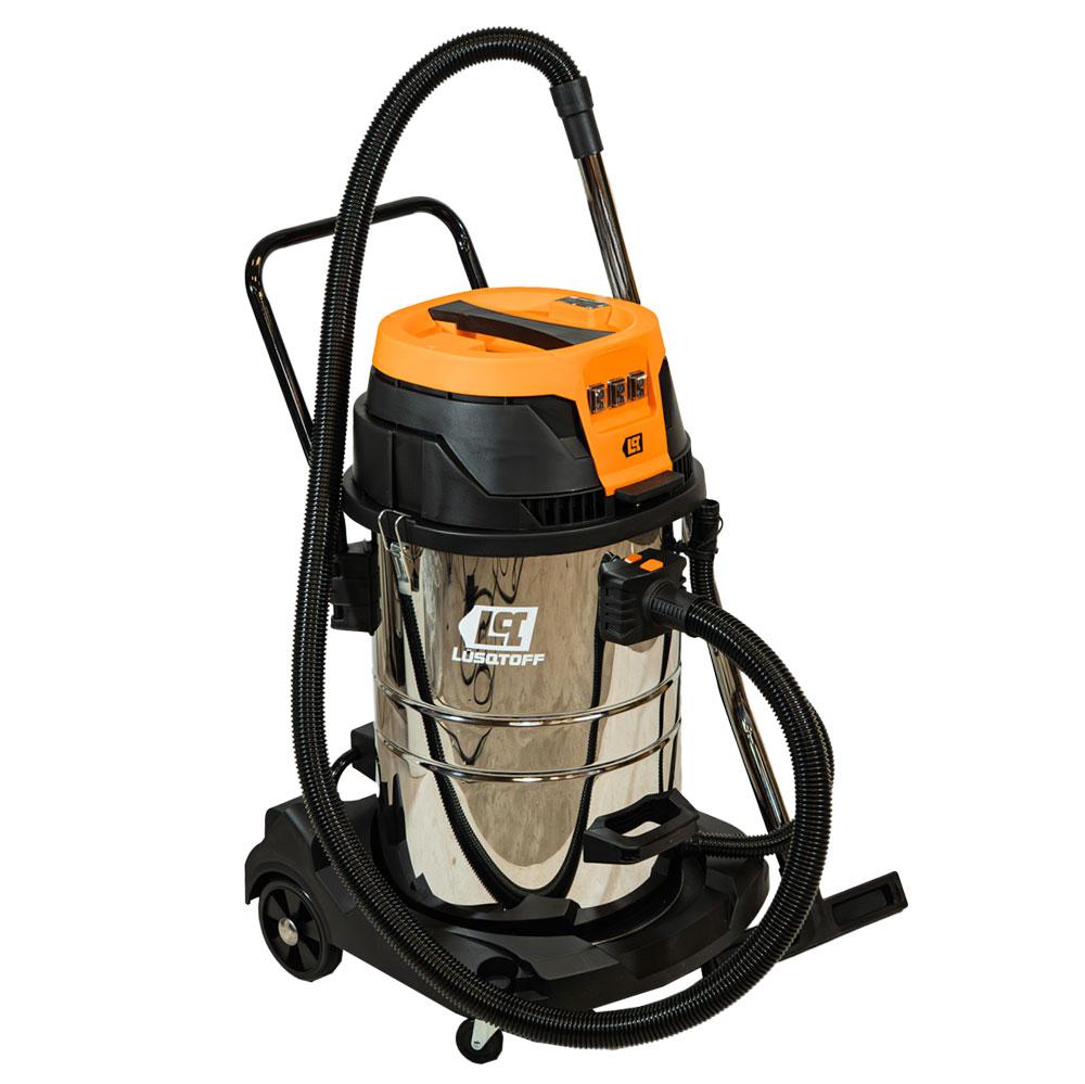ASPIRADORA INDUSTRIAL LUSQTOFF 80LTS 3000W  220 V – 50 HZ 3MOTORES