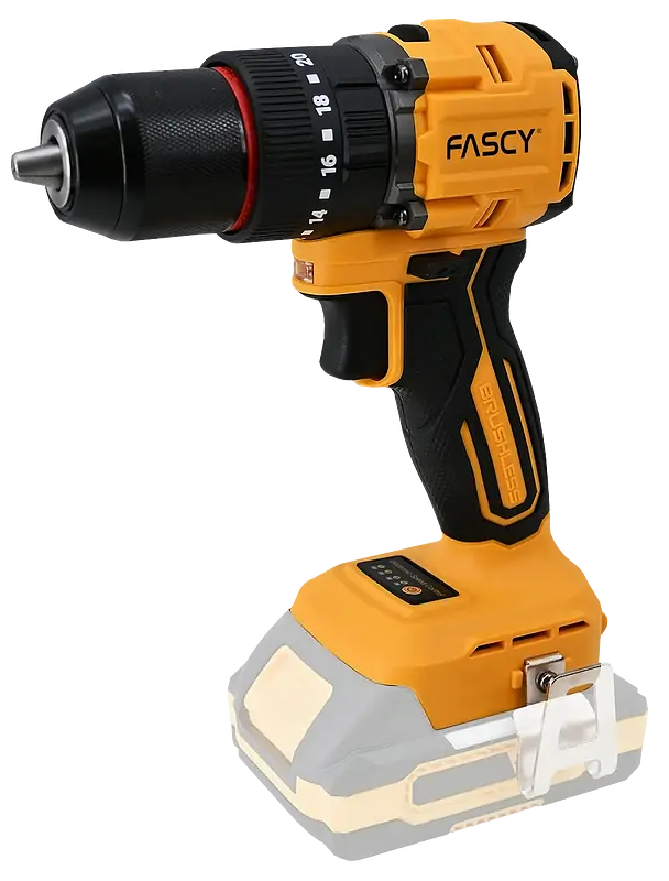 TALADRO FASCY FA20213K 13MM 60NM 20V 1BAT2+1CAR