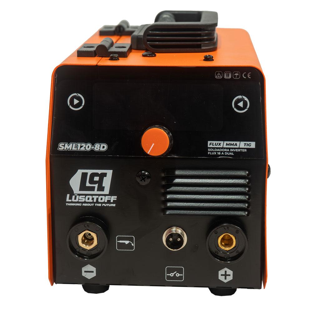 SOLDADORA LUSQTOFF SML120-8DK INVERTER FLUX DUAL