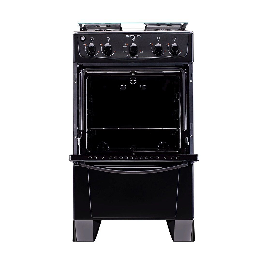 ATLAS COCINA 4H MONACO PLUS NEGRO
