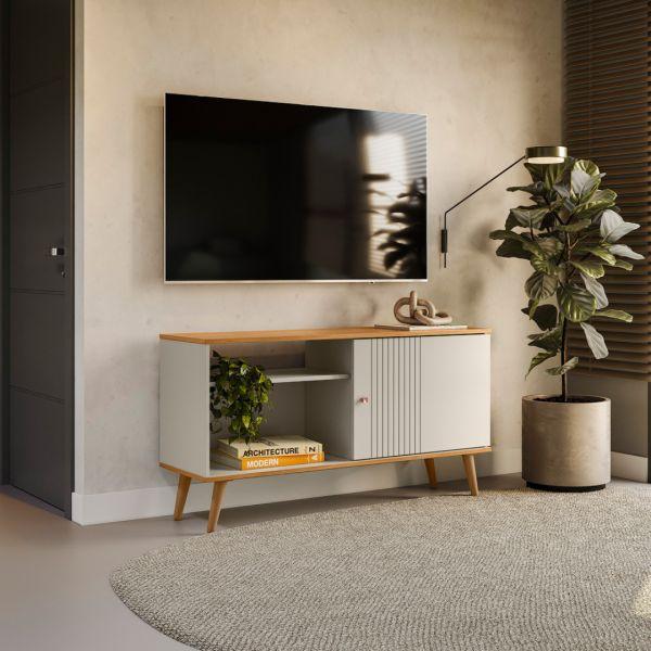 RACK RUBI NATURE / OFF WHITE (UNEABRASIL) MOVELMAX