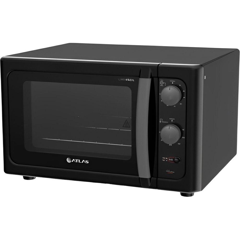 HORNO ELECTRICO ATLAS 44L 1750W 50C-300C NEGRO, BLANCO, TITANIO
