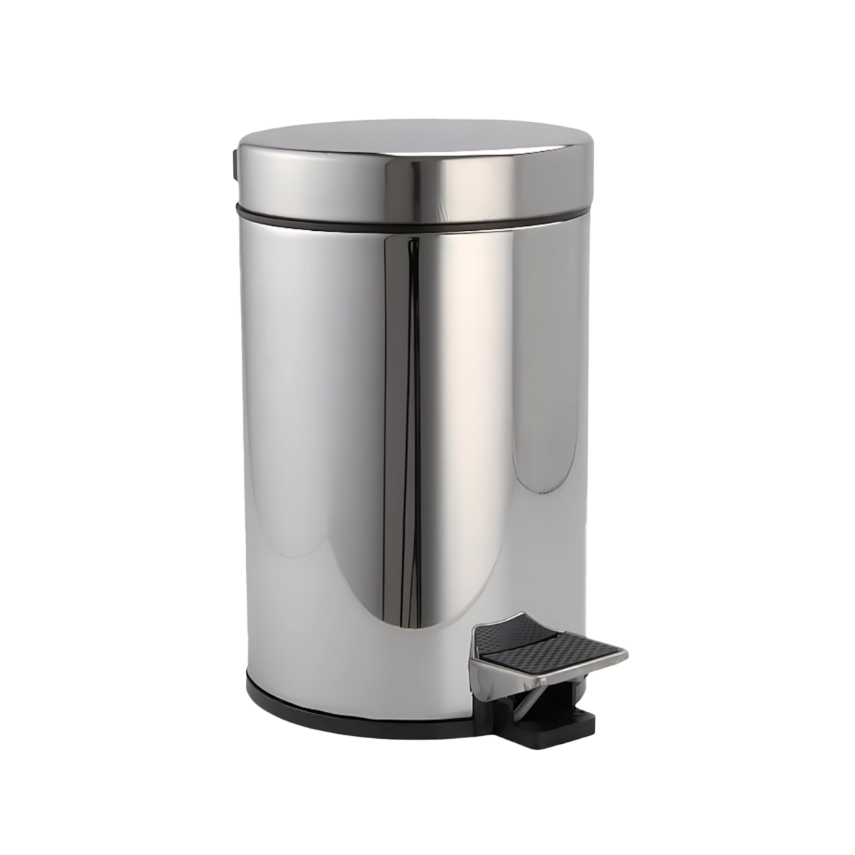 BASURERO BRINOX DECORLINE AC/INOX 20LT C/TP