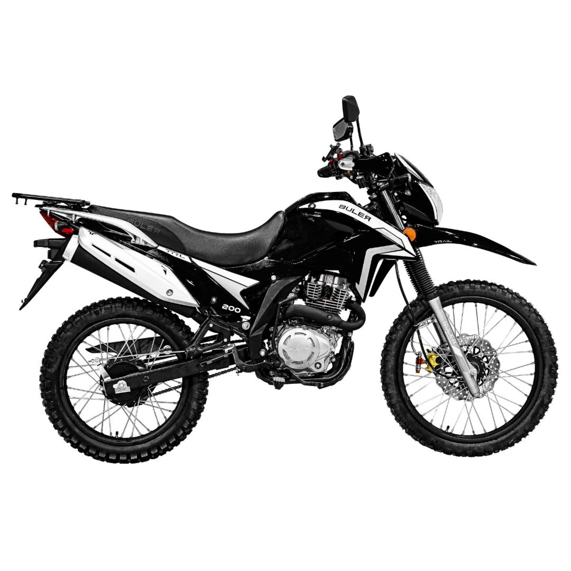 MOTOCICLETA BULER TRAIL TRL 200 COLOR: NEGRO, CHASIS: 9PPA5D5E6TSB00116 CHAPA: 089ABZA