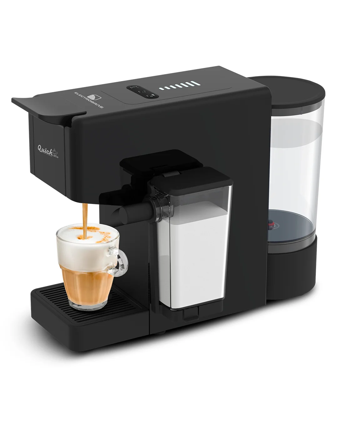 CAFETERA MULTICÁPSULA ELECTROBRAS QUICK LATTE EBCM-30 220