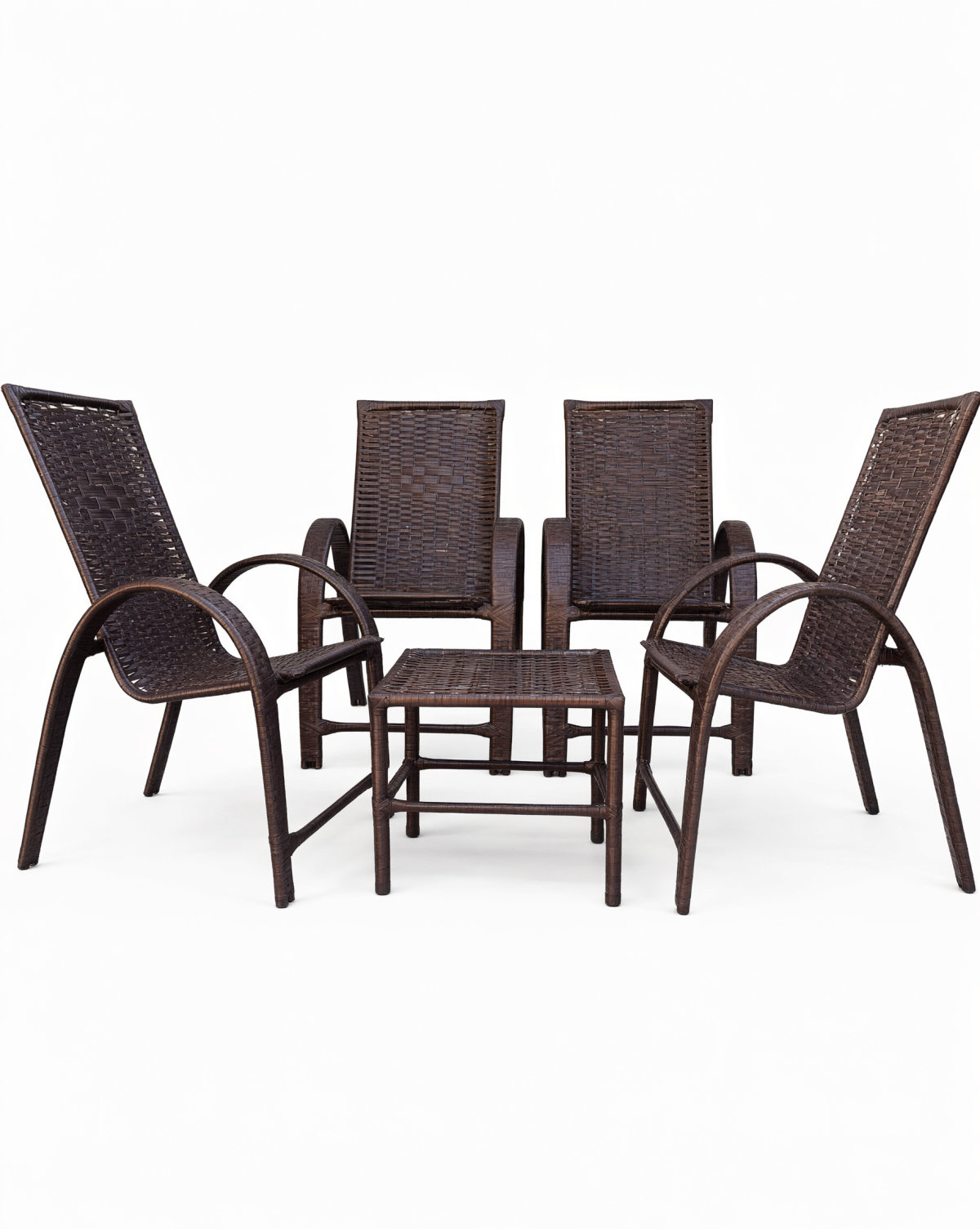 JUEGO DE SILLONES RATAN GAUCHO DOBLE