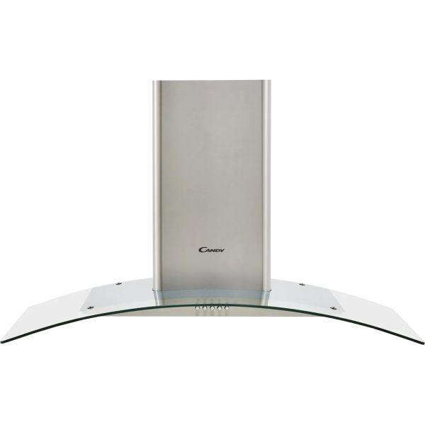CANDY CAMPANA PURIFICADOR 90CM 3VEL V/C INOX LED