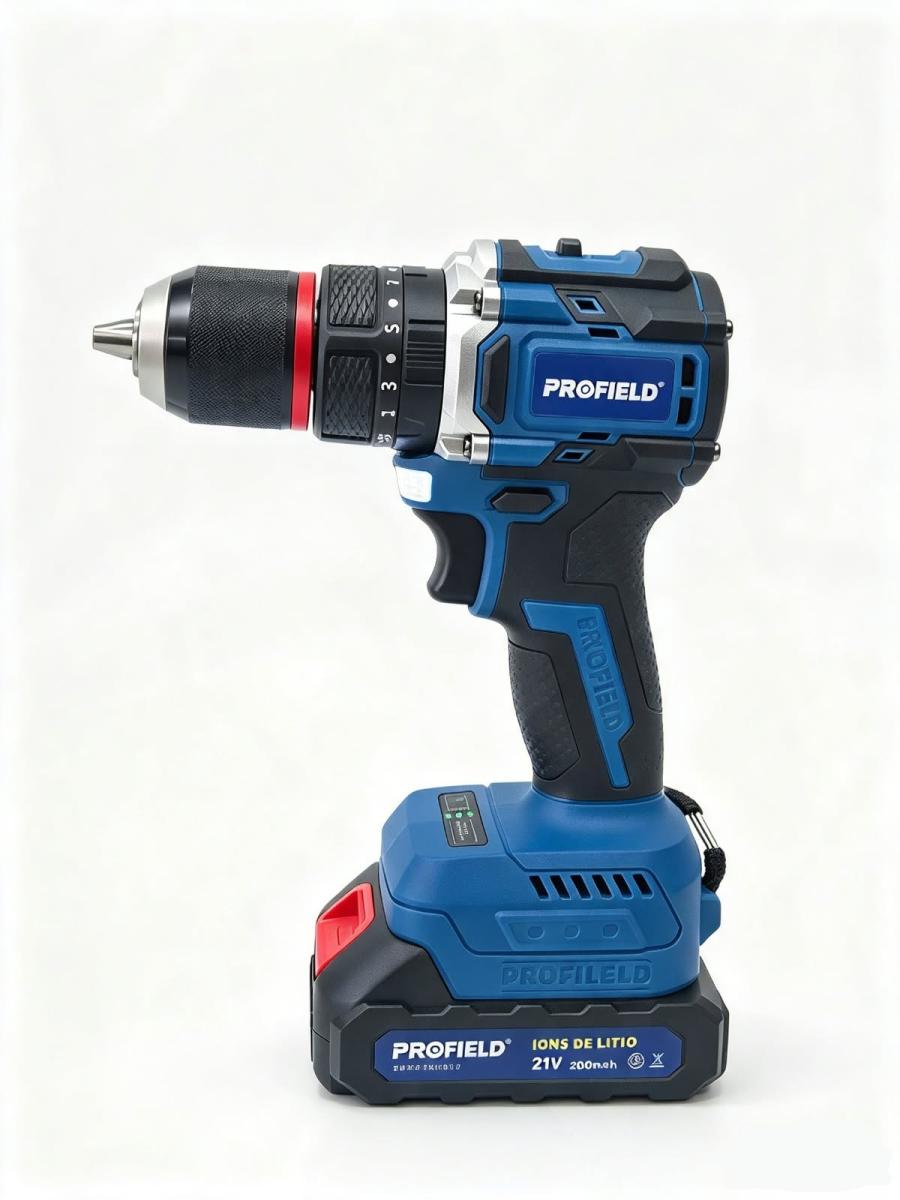 TALADRO ATORNILLADOR PROFIELD A BATERIA 21V 0150021921