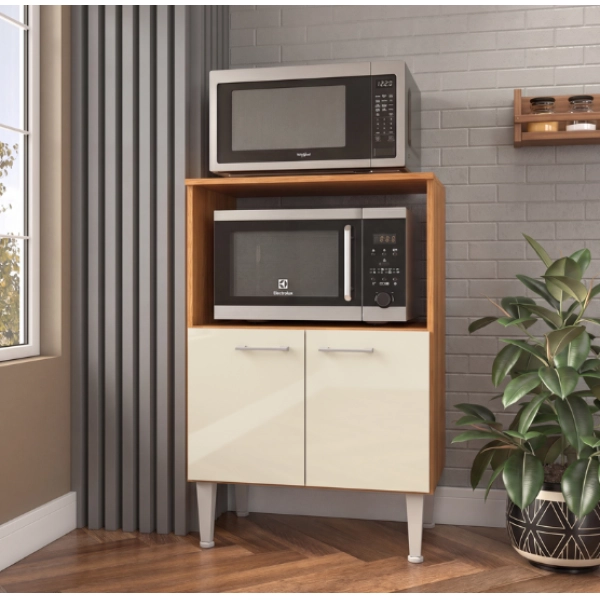 BALCON PARA MICROONDA HORNO 2PT BLANCO FELLICCI