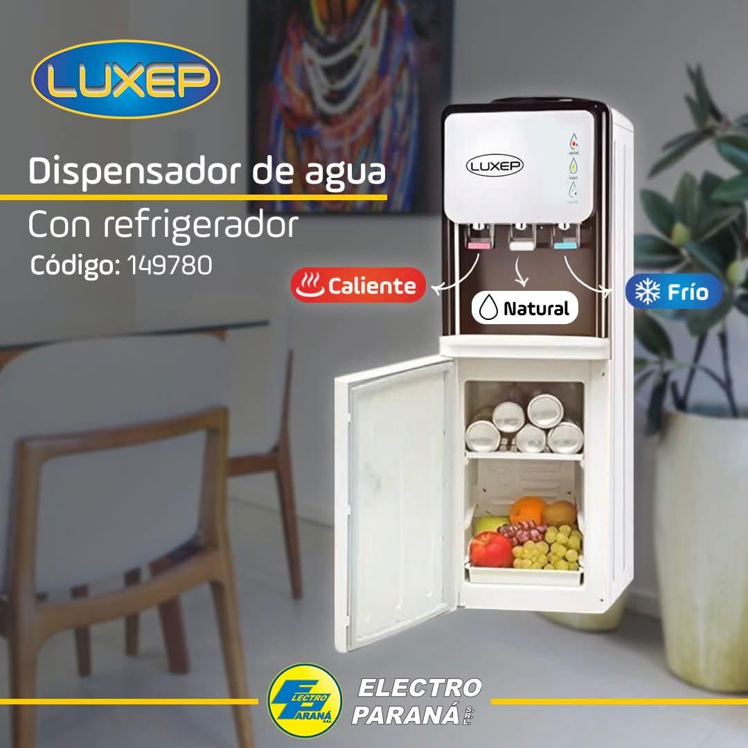 BEBEDERO PIE CON HELADERA LUXEP frio/cal 220v