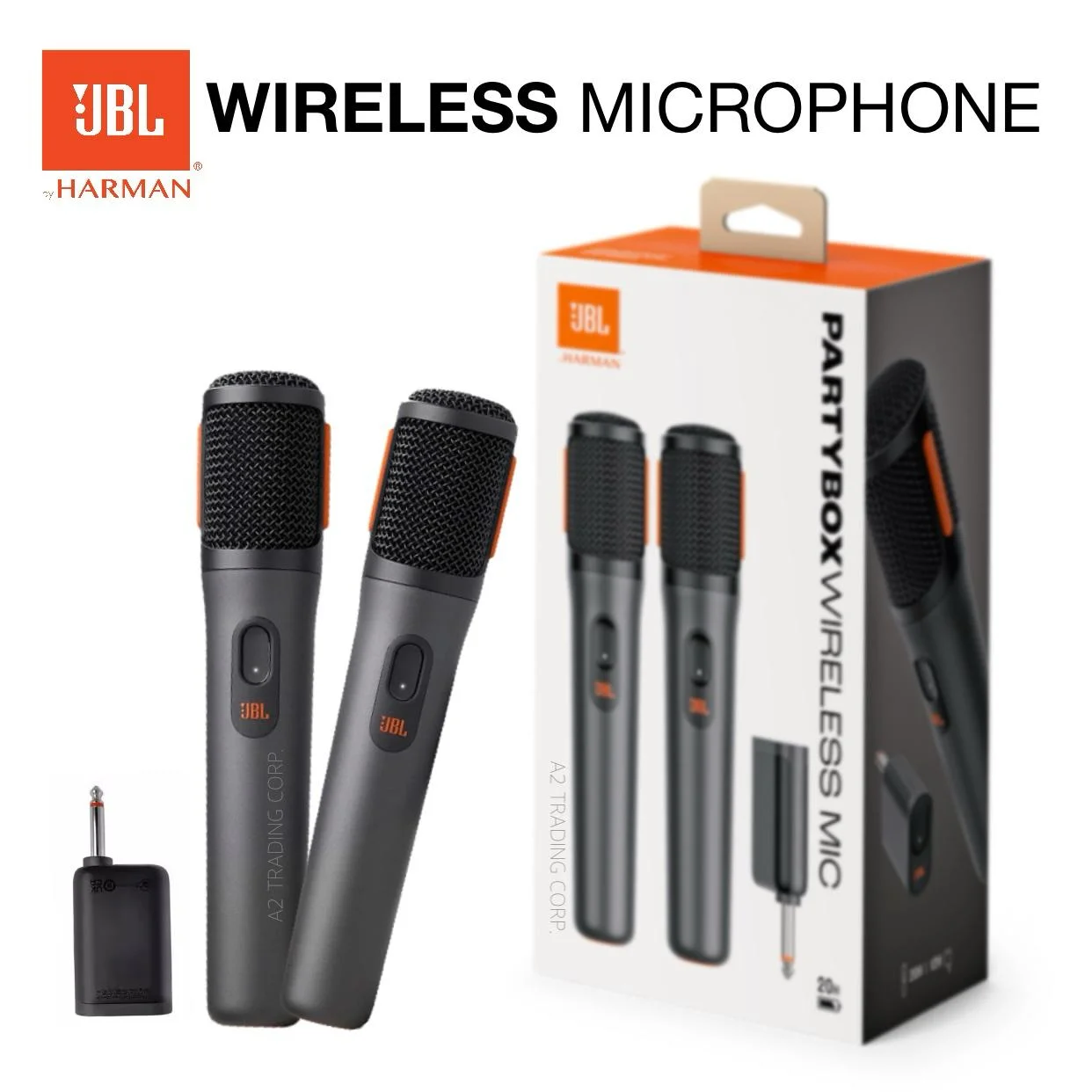 PARTYBOX JBL WIRELESS MICROPHONE